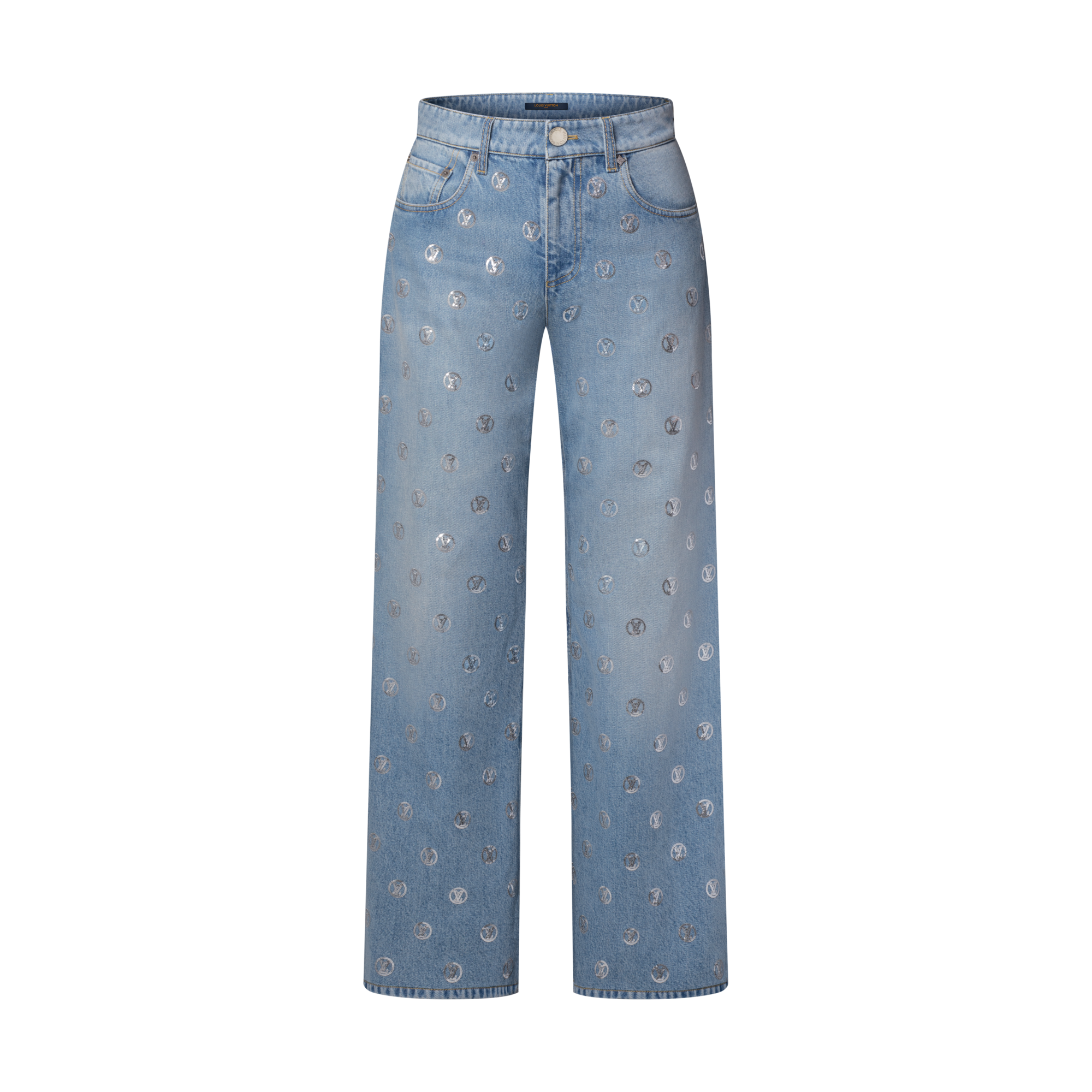 LOUIS VUITTON ストレートデニム 48 louis-vuitton-signature-sequin